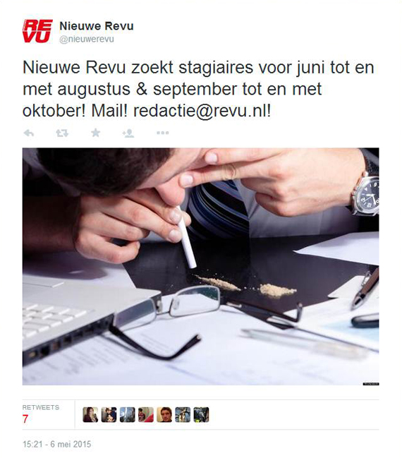 revu zoekt stagiaires