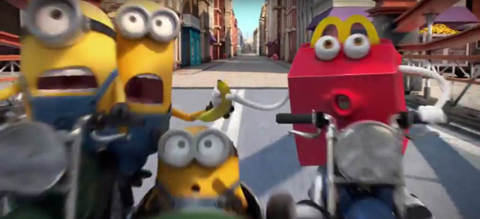 Minions-commercial McDonald's wint Nickelodeon Reclame Prijs 2015 Kids en Marketing blog